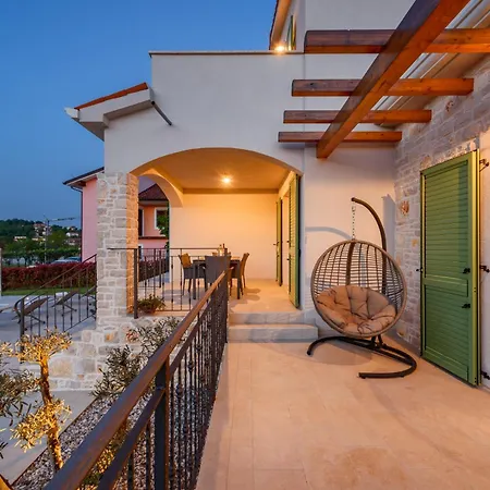 Beautiful Bartol With Pool And View In Pazin Villa *